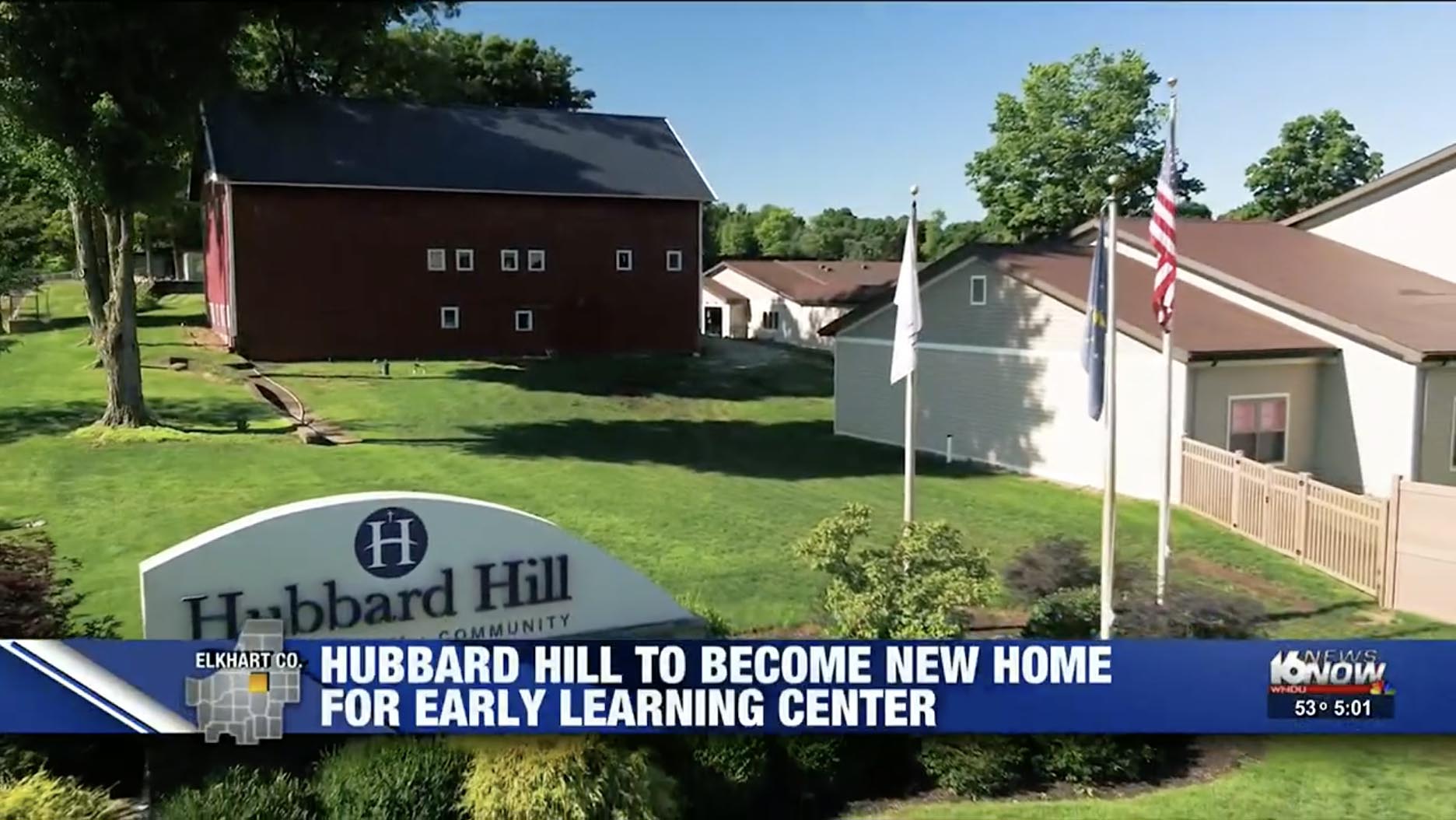 Featured image for “WNDU: Hubbard Hill to bring seniors & students together with addition of Early Learning Center”